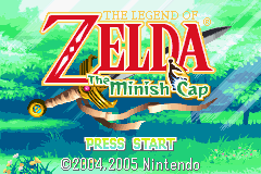 The Legend of Zelda - The Minish Cap (demo) Title Screen